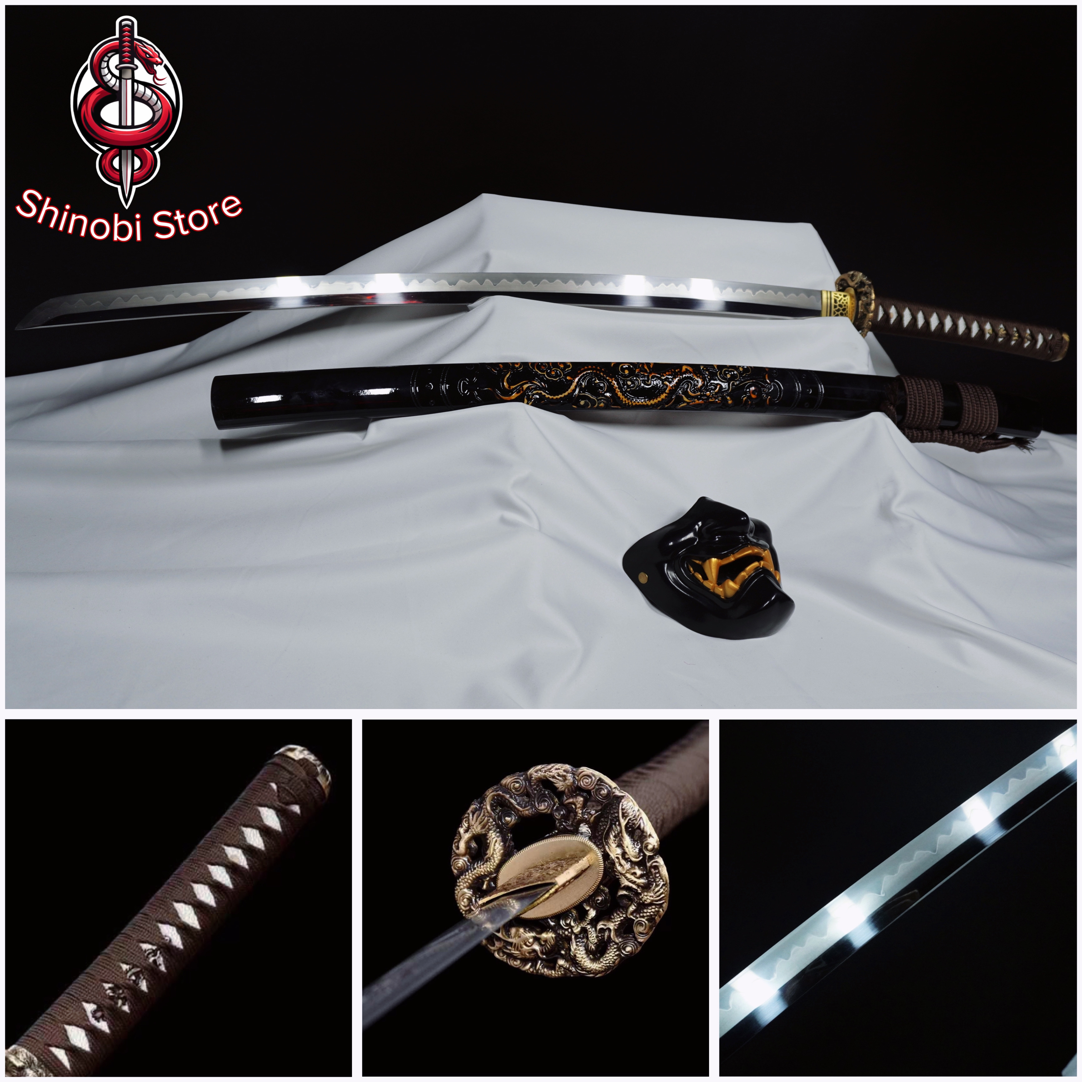 KATANA THÉP T10 / CLAY TEMPERED